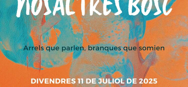 Creativitat i natura s’uneixen a la plaça del Pastoret amb el taller “Jo arbre, nosaltres bosc”