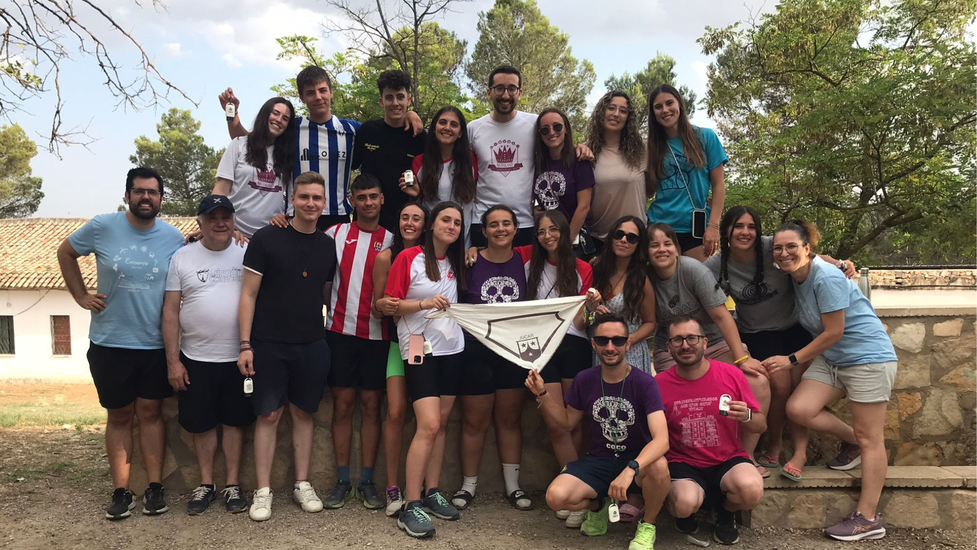 El regidor de joventut visita el campament JuCar
