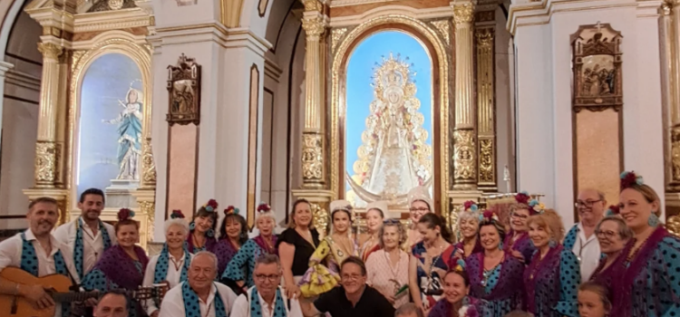 La Casa d’Andalusia participa en la missa rociera mensual de FECACV