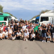 Vila-real celebra Sant Cristòfol amb la tradicional desfilada i benedicció de camions