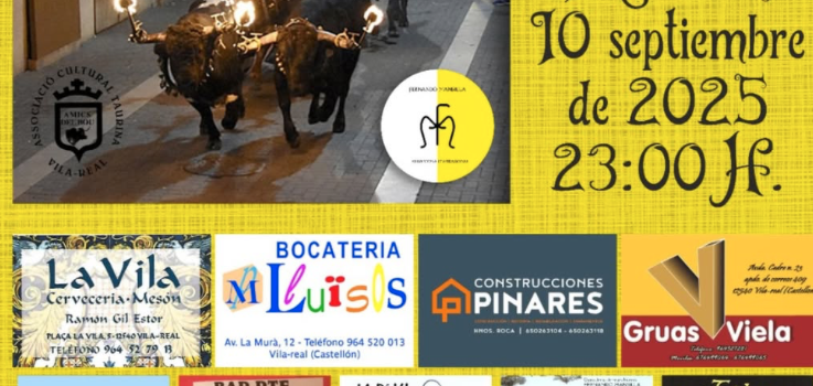 Vila-real es prepara per a un nou tancament de bous embolats amb l’A.C.T. Amics del Bou