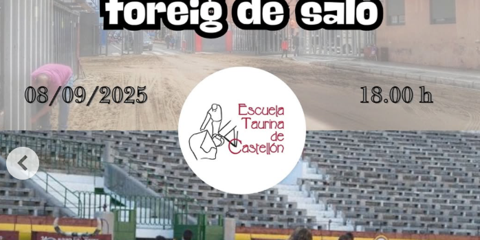 Vila-real impulsa l’afició taurina entre els més joves amb una classe de toreig de saló