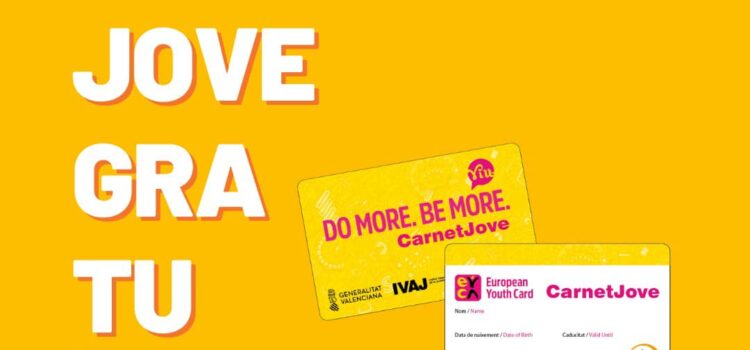 La Targeta Jove de l’IVAJ ja es pot sol·licitar en línia de manera gratuïta
