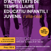 Nou curs de monitor/a de temps lliure educatiu infantil i juvenil homologat per l’IVAJ