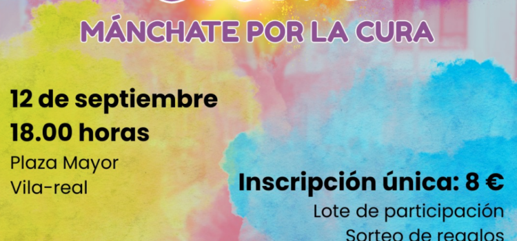 Vila-real es tenyirà de colors amb la VI Marxa Solidària Holi Colors