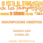 Obertes les inscripcions per a la 5K Volta al Terme de les Tarongetes 2025
