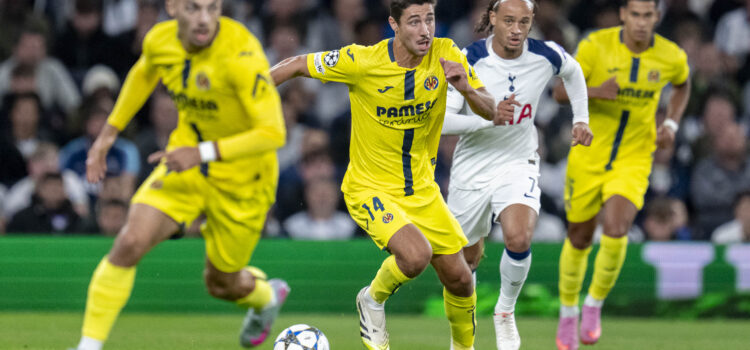 El Villarreal cau en el camp del Tottenham en la seua tornada a la Lliga de Campeons (1-0)
