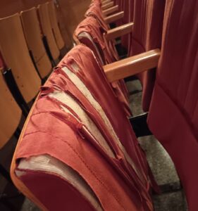 Detall seients auditori municipal VIla-real 2025