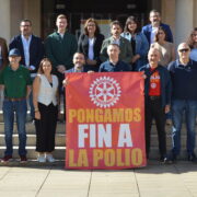 Vila-real se suma al Dia Mundial de la Pòlio amb la lectura d’un manifest del Rotary Club
