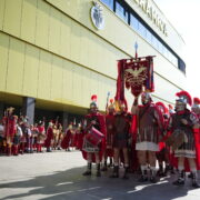 José Benlloch, nomenat ‘Jueu de l’Any’ a la Trobada de Guàrdies Romanes i Armats celebrada hui