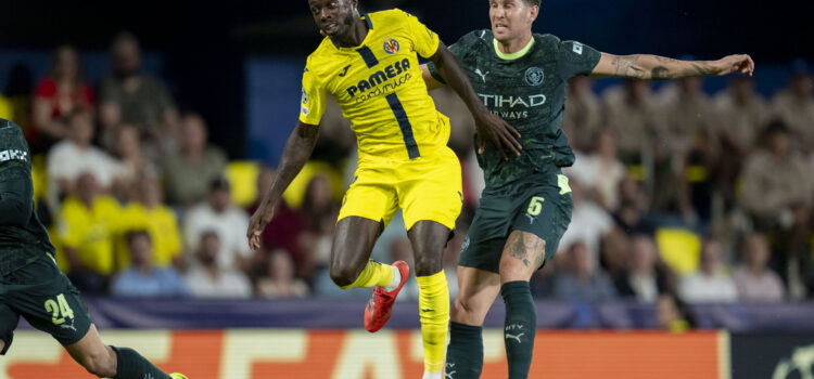 Derrota de un voluntariós Villarreal davant el Manchester City a l’Estadi de la Ceràmica per 0-2