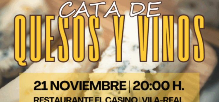 Cata de formatges i vins a Vila-real: gaudeix d’una experiència gastronòmica solidària
