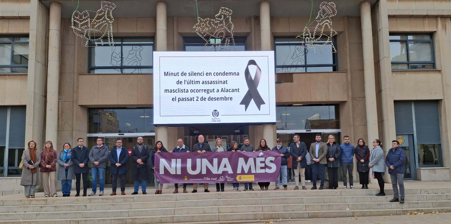 Minut silenci Vila-real 4 de desembre 2025