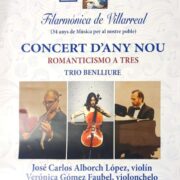 La Filharmònica de Vila-real oferirà un concert gratuït el dissabte 10 de gener